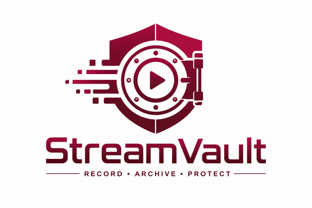 StreamVault Logo